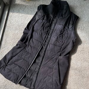 Women's Black Quilted Lulu Vest